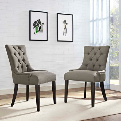 Regent Fabric Dining Side Chair Set of 2 by Modway