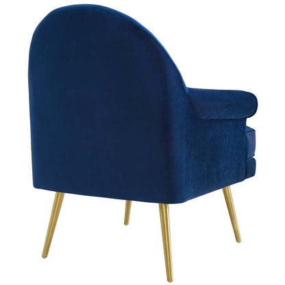 Revive Performance Velvet Armchair Set of 2 by Modway