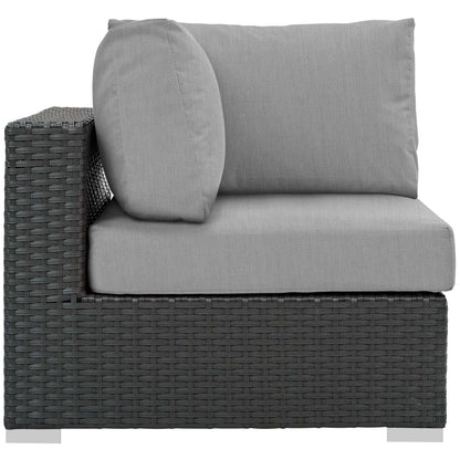 Sojourn Outdoor Patio Sunbrella¨ Corner by Modway