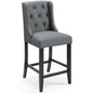 Baronet Tufted Button Upholstered Fabric Counter Stool by Modway