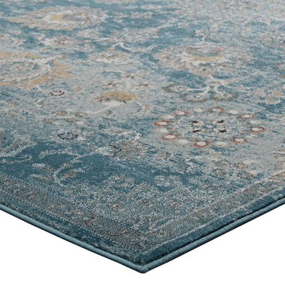 Cynara Distressed Floral Vintage Medallion 5x8 Area Rug by Modway