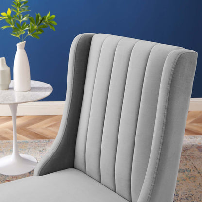 Renew Parsons Performance Velvet Dining Side Chairs Set of 2 by Modway