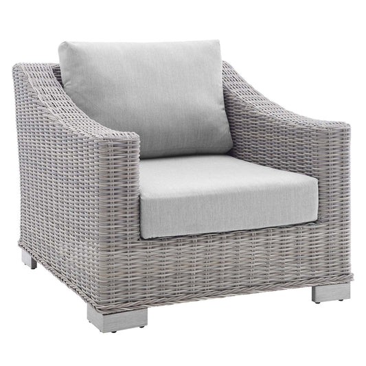 Conway Sunbrella¨ Outdoor Patio Wicker Rattan Armchair by Modway