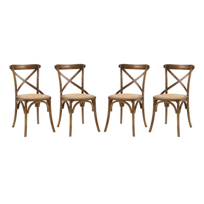 Gear Dining Side Chair Set of 4 by Modway
