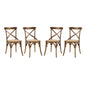 Gear Dining Side Chair Set of 4 by Modway