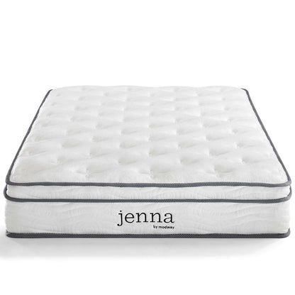 Jenna 8" Innerspring and Foam Narrow Twin Mattress by Modway