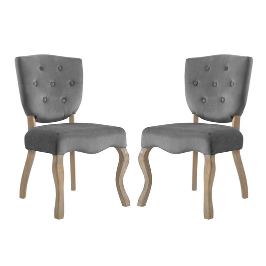 Array Dining Side Chair Set of 2 by Modway