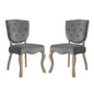Array Dining Side Chair Set of 2 by Modway