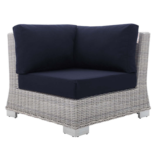 Conway Sunbrella¨ Outdoor Patio Wicker Rattan Corner Chair by Modway