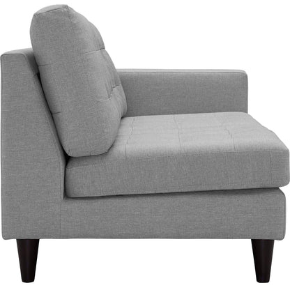 Empress Right-Facing Upholstered Fabric Loveseat by Modway
