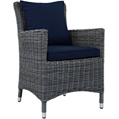 Summon 11 Piece Outdoor Patio Sunbrella¨ Dining Set by Modway