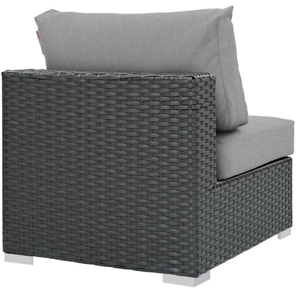 Sojourn Outdoor Patio Fabric Sunbrella¨ Armless by Modway