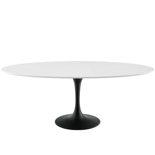 Lippa 78" Oval Wood Dining Table by Modway