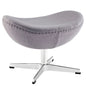 Glove Wool Ottoman by Modway