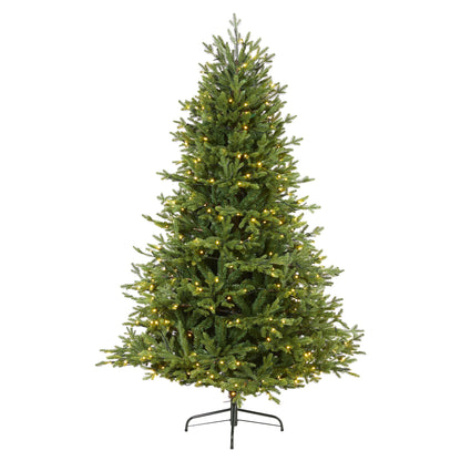 6' Wyoming Spruce Artificial Christmas Tree w/ 400 Clear LED Lights