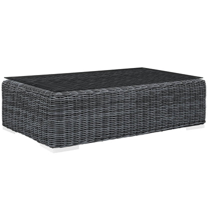 Summon 5 Piece Outdoor Patio Sunbrella¨ Sectional Set by Modway