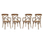 Gear Dining Armchair Set of 4 by Modway