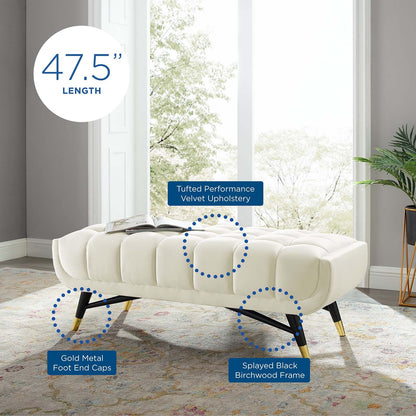 Adept 47.5" Performance Velvet Bench by Modway