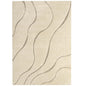 Jubilant Abound Abstract Swirl Shag 5x8 Area Rug by Modway