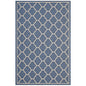 Avena Moroccan Quatrefoil Trellis Indoor and Outdoor 8x10 Area Rug by Modway