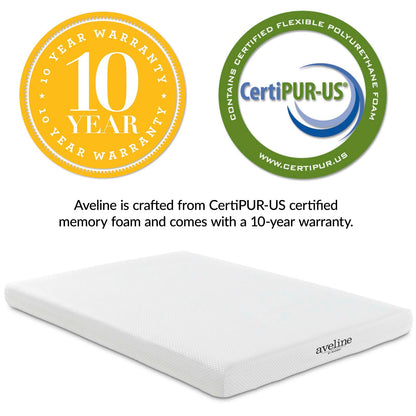 Aveline 6" Full Mattress by Modway