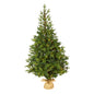 5' Fraser Fir 'Natural Look' Artificial Christmas Tree w/ 190 Clear LED Lights