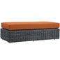 Summon Outdoor Patio Sunbrella¨ Rectangle Ottoman by Modway