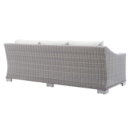 Conway Sunbrella¨ Outdoor Patio Wicker Rattan Sofa by Modway