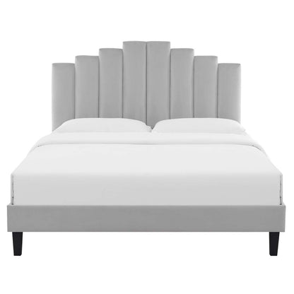 Elise Performance Velvet Full Platform Bed by Modway