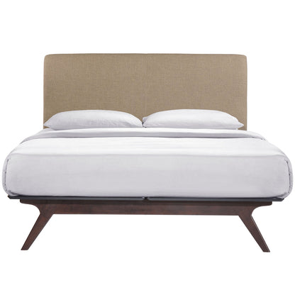 Tracy 2 Piece Queen Bedroom Set in Cappuccino Latt