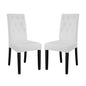 Confer Vinyl Dining Side Chair Set of 2 by Modway