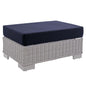 Conway Sunbrella¨ Outdoor Patio Wicker Rattan Ottoman by Modway