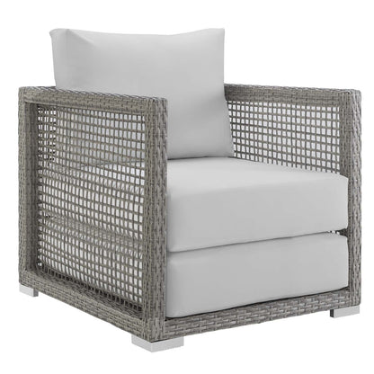 Aura 4 Piece Outdoor Patio Wicker Rattan Set by Modway