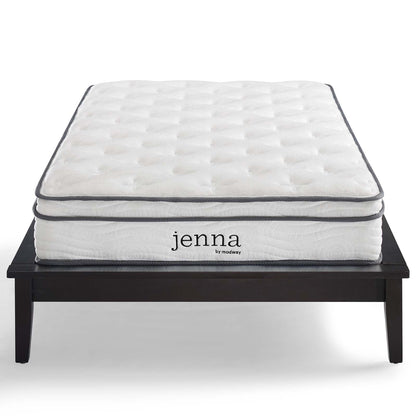 Jenna 8" Innerspring and Foam King Mattress by Modway