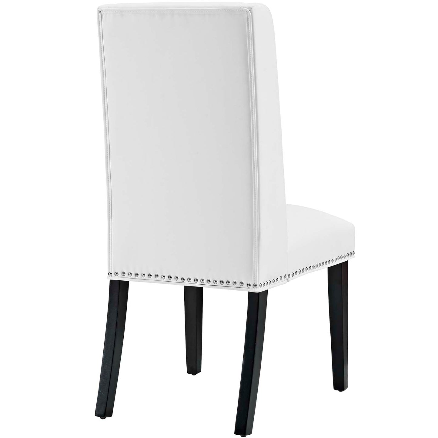 Baron Vinyl Dining Chair Set of 2 by Modway