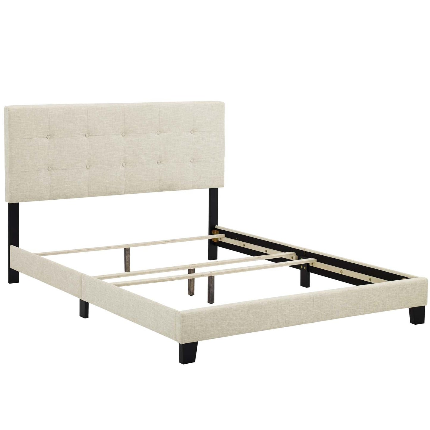 Amira Upholstered Fabric King Bed by Modway