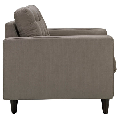 Empress Upholstered Fabric Armchair Set of 2 by Modway