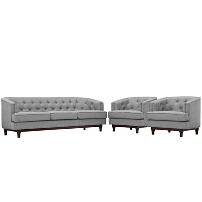 Coast Living Room Set Set of 3 by Modway