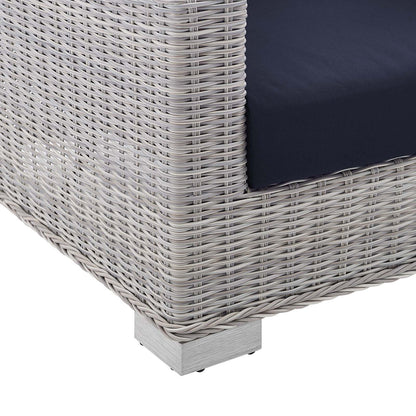 Conway Sunbrella¨ Outdoor Patio Wicker Rattan Loveseat by Modway