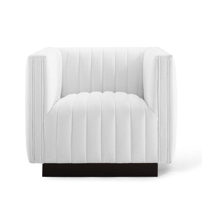Conjure Tufted Upholstered Fabric Armchair by Modway