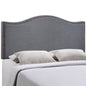 Curl Nailhead Upholstered Queen Headboard by Modway