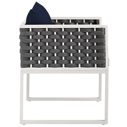 Stance 9 Piece Outdoor Patio Aluminum Dining Set by Modway