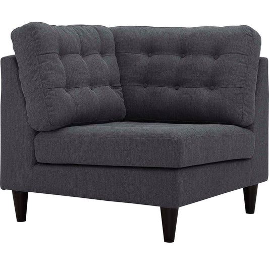 Empress Upholstered Fabric Corner Sofa by Modway
