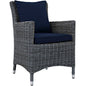 Summon Dining Outdoor Patio Sunbrella¨ Armchair by Modway
