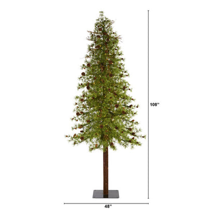 9' Wyoming Alpine Artificial Christmas Tree