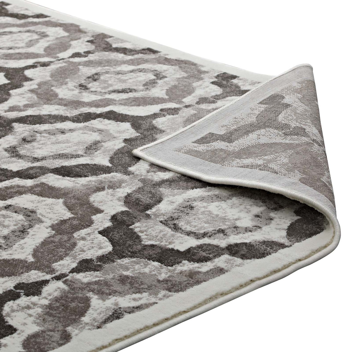 Kalinda Rustic Vintage Moroccan Trellis 8x10 Area Rug by Modway