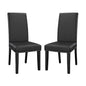 Parcel Vinyl Dining Side Chair Set of 2 by Modway