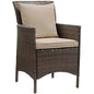 Conduit Outdoor Patio Wicker Rattan Dining Armchai