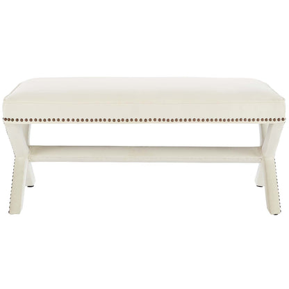 Rivet Performance Velvet Bench by Modway