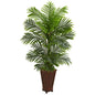 5' Kentia Palm Artificial Tree In Decorative Planter 5687 By Nearly Natural
